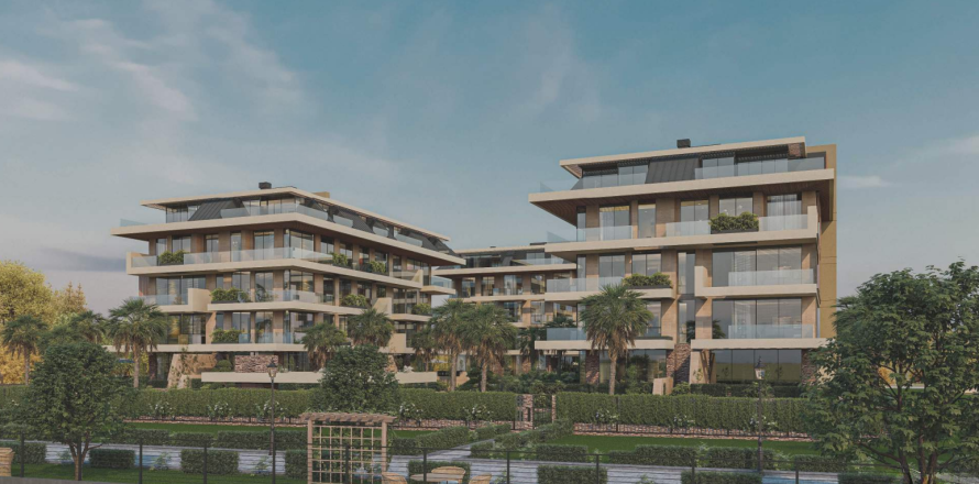 1+1 Leilighet i Alanya, Antalya, Tyrkia Nr. 237995