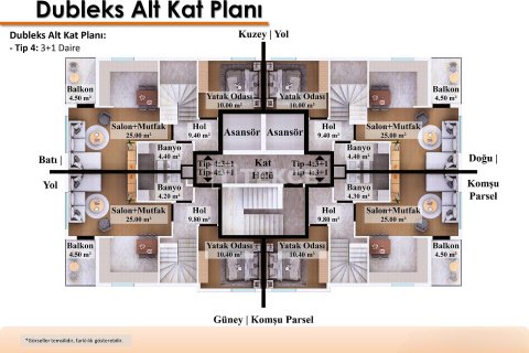 2+1 Wohnung in Antalya, Türkei Nr. 237980 - 13
