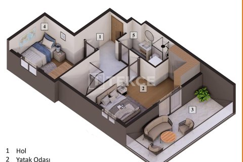2+1 Wohnung in Antalya, Türkei Nr. 237979 - 16