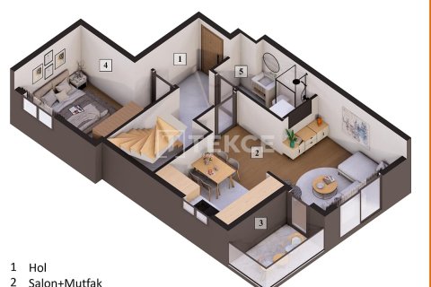 2+1 Wohnung in Antalya, Türkei Nr. 237979 - 15