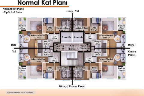 2+1 Wohnung in Antalya, Türkei Nr. 237979 - 11