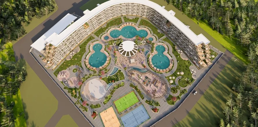 1+1 Apartment  in Aksu, Antalya, Turkey No. 220866