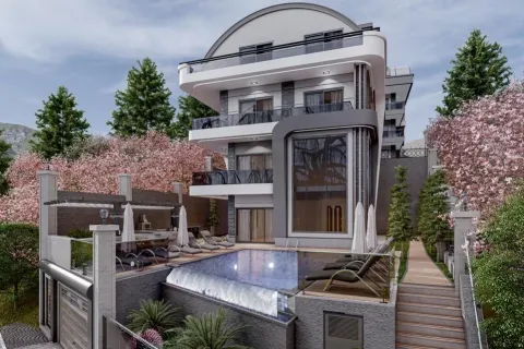 آپارتمان در  Alanya ، ترکیه 4 خوابه ، 1000 متر مربع.  شماره 223518