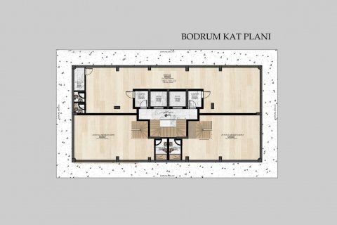 1+1 Lägenhet  i Alanya, Antalya, Turkiet Nr. 91606 - 3