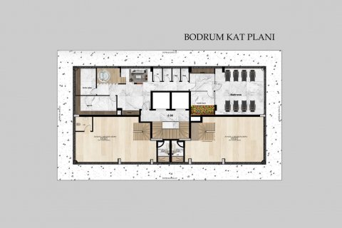 1+1 Lägenhet  i Alanya, Antalya, Turkiet Nr. 91606 - 2