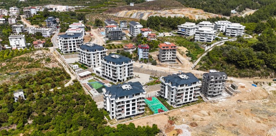 3+1 Leilighet  i Oba, Antalya, Tyrkia Nr. 34270