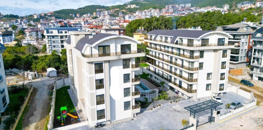 آپارتمان در  Oba ، ترکیه 1 خوابه ، 52 متر مربع.  شماره 82845