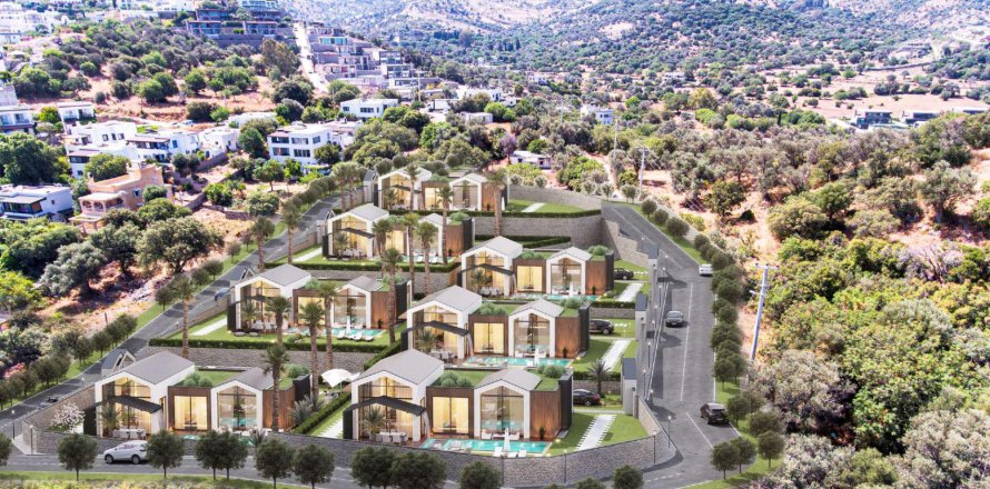 6+1 Villa  in Bodrum, Mugla, Turkey No. 218350