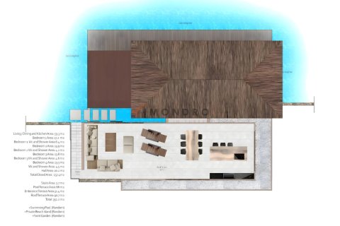 4+1 Villa  i Bahceli, Girne,  Nr. 214780 - 26