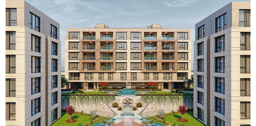 Квартира  5+1 в Стамбуле, Турция №211909