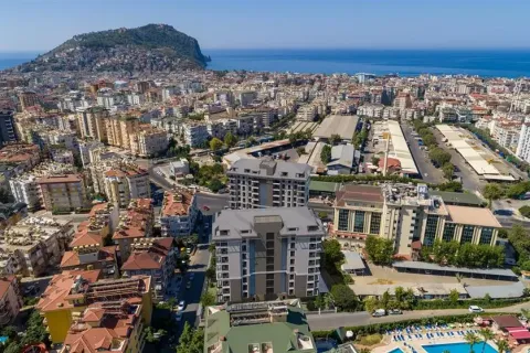 1+1 Lejlighed  i Alanya, Antalya, Tyrkiet Nr. 219702 - 2