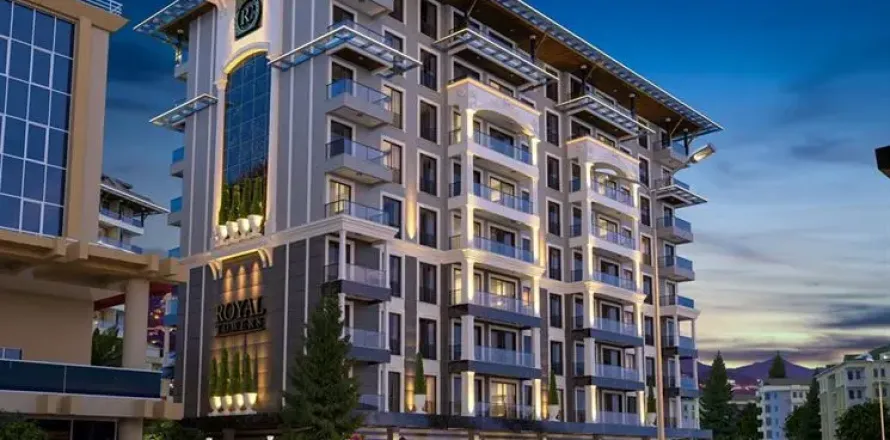 2+1 Lejlighed  i Alanya, Antalya, Tyrkiet Nr. 219704