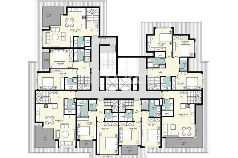 Продажа квартиры в Аланье, Анталье, Турция 1+1, 74м2, №227642 – фото 23