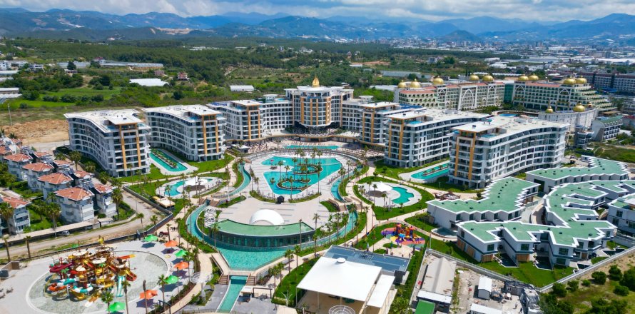 1+1 Lejlighed  i Alanya, Antalya, Tyrkiet Nr. 218950