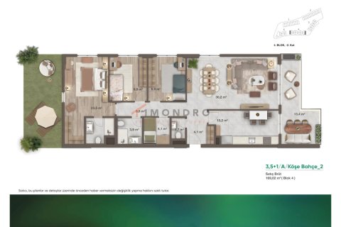 Продажа квартиры  в Умрание, Стамбуле, Турция 4+1, 164м2, №212813 – фото 12