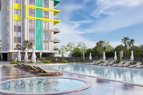 Продажа квартиры  в Аланье, Анталье, Турция 1+1, 42м2, №223688 – фото 14