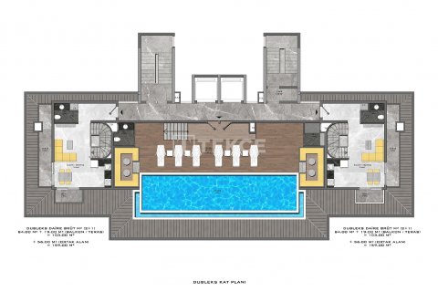 2+1 Lägenhet  i Alanya, Antalya, Turkiet Nr. 72901 - 29