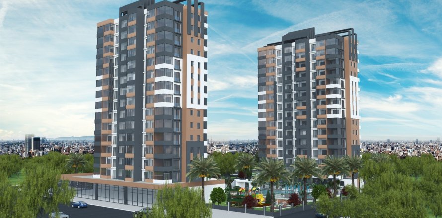 1+1 Lägenhet  i Mersin, Turkiet Nr. 228286