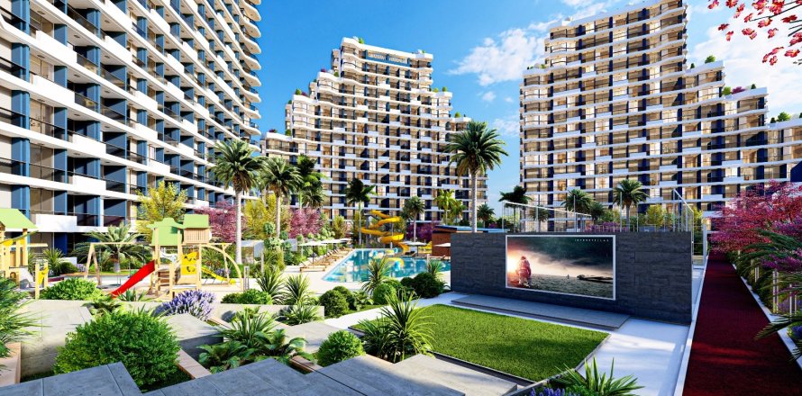 1+1 Lägenhet  i Mersin, Turkiet Nr. 228290