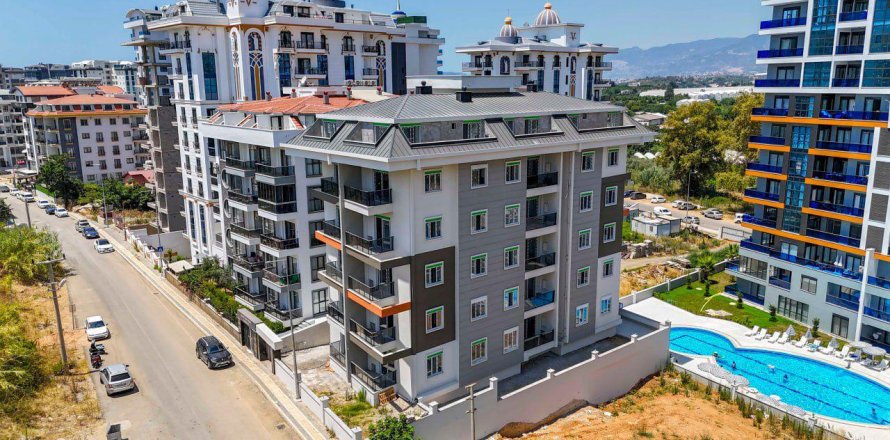 Daire 1+1 Alanya, Antalya, Türkiye №228364
