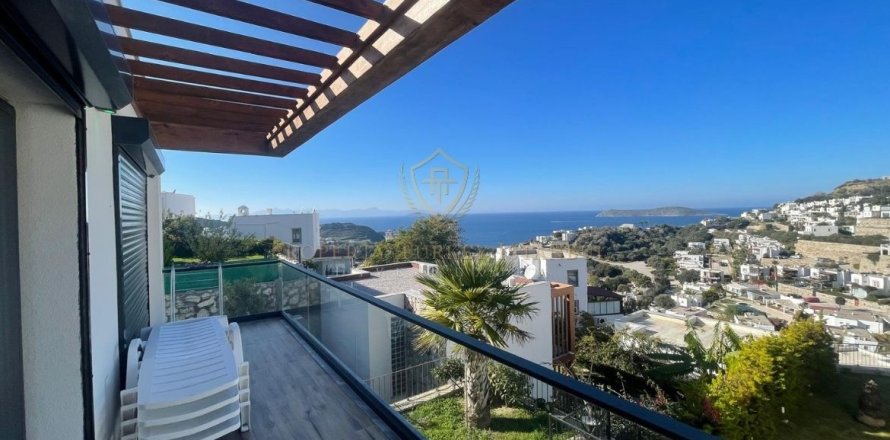 Villa  3+1  Bodrum, Muğla, Türkiye №215404