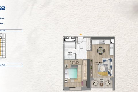 2+1 Wohnung  in Istanbul, Türkei Nr. 215402 - 14