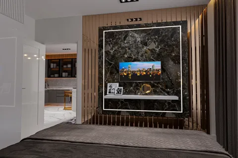 آپارتمان در  Alanya ، ترکیه 1 خوابه ، 59 متر مربع.  شماره 223685 - 15