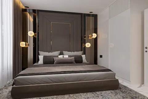 آپارتمان در  Alanya ، ترکیه 1 خوابه ، 59 متر مربع.  شماره 223685 - 14