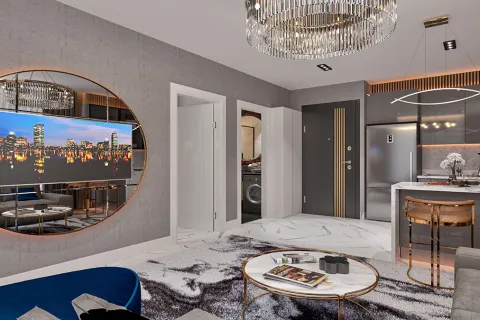 آپارتمان در  Alanya ، ترکیه 1 خوابه ، 59 متر مربع.  شماره 223685 - 17