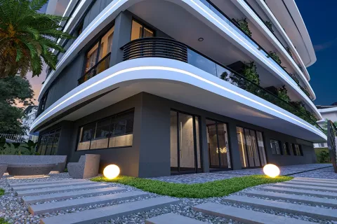 آپارتمان در  Alanya ، ترکیه 1 خوابه ، 59 متر مربع.  شماره 223685 - 28