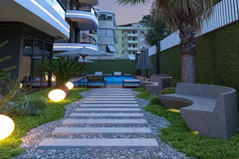 آپارتمان در  Alanya ، ترکیه 1 خوابه ، 59 متر مربع.  شماره 223685 - 27