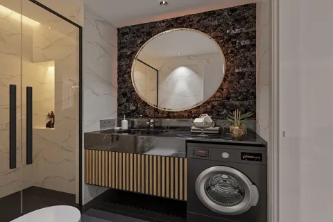 آپارتمان در  Alanya ، ترکیه 1 خوابه ، 59 متر مربع.  شماره 223685 - 13