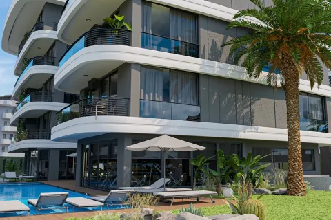 Продажа квартиры  в Аланье, Анталье, Турция 1+1, 59м2, №223685 – фото 8