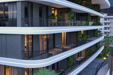 آپارتمان در  Alanya ، ترکیه 1 خوابه ، 59 متر مربع.  شماره 223685 - 29