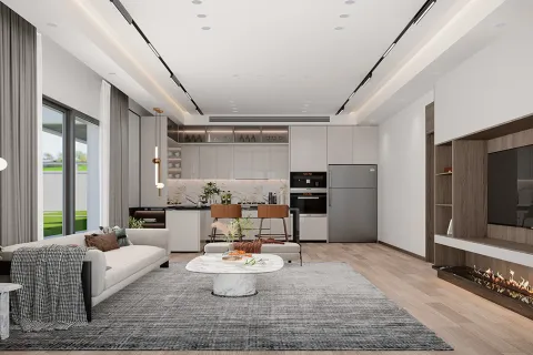 آپارتمان در  Alanya ، ترکیه 1 خوابه ، 52 متر مربع.  شماره 223686 - 21