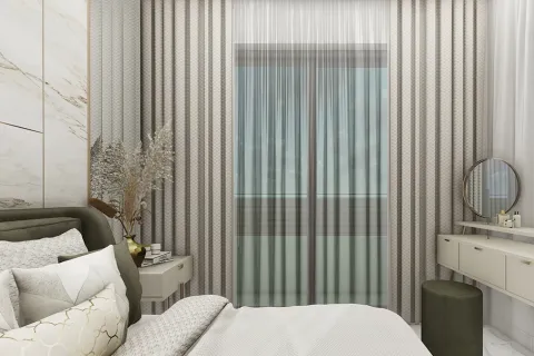 آپارتمان در  Alanya ، ترکیه 1 خوابه ، 52 متر مربع.  شماره 223686 - 10