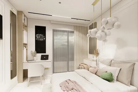 آپارتمان در  Alanya ، ترکیه 1 خوابه ، 52 متر مربع.  شماره 223686 - 27