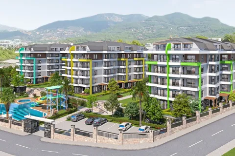 Квартира  1+1 в Аланье, Анталья, Турция №223686