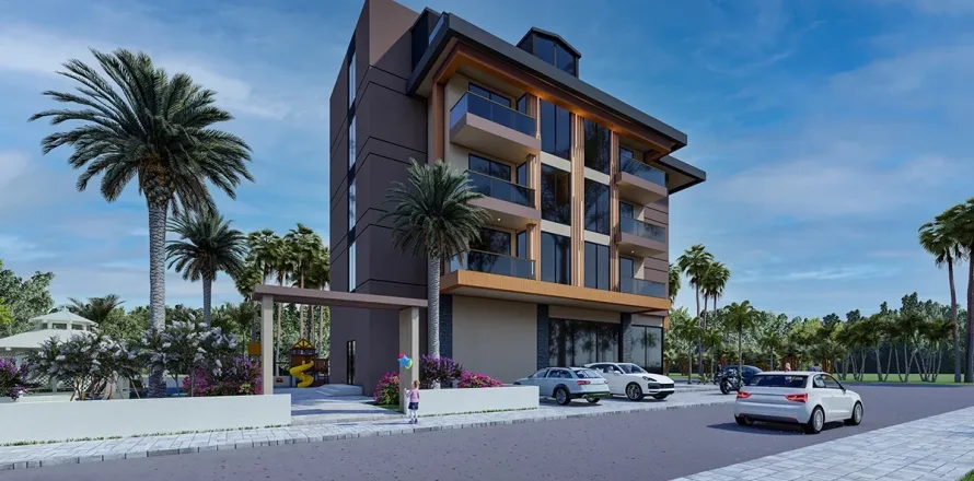 Daire  1+1  Alanya, Antalya, Türkiye №223610