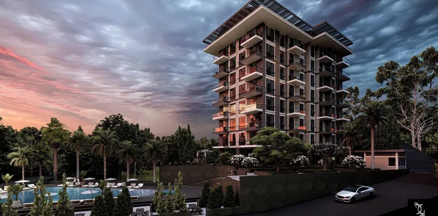 1+1 Wohnung  in Alanya, Antalya, Türkei Nr. 223609