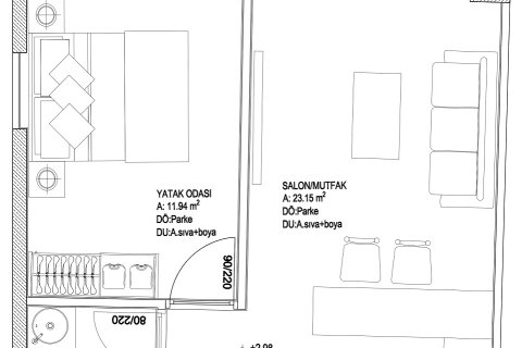 Wohnung  in Mugla, Türkei Nr. 224230 - 4