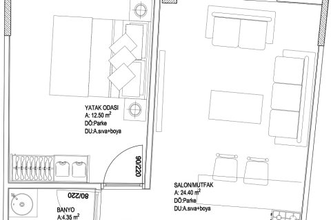 Wohnung  in Mugla, Türkei Nr. 224227 - 4