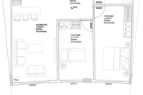 Wohnung  in Mugla, Türkei Nr. 224263 - 4