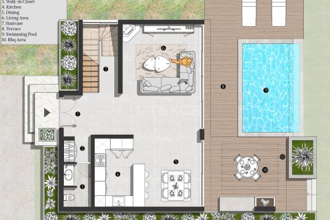 3+1 Villa  in Girne,  Nr. 223353 - 22