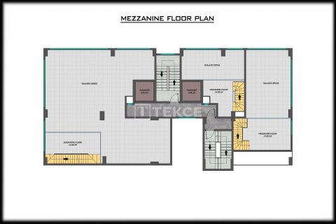 پنت هاس در  Alanya ، ترکیه 2 خوابه ، 163 متر مربع.  شماره 223348 - 24