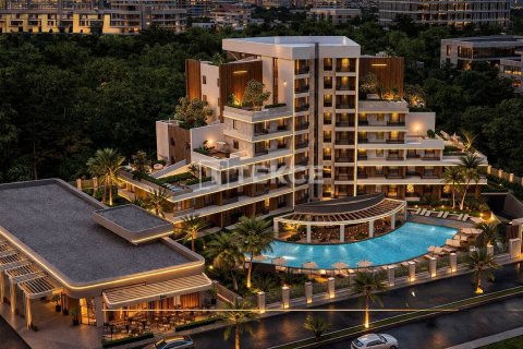 1+1 Lejlighed  i Aksu, Antalya, Tyrkiet Nr. 228924