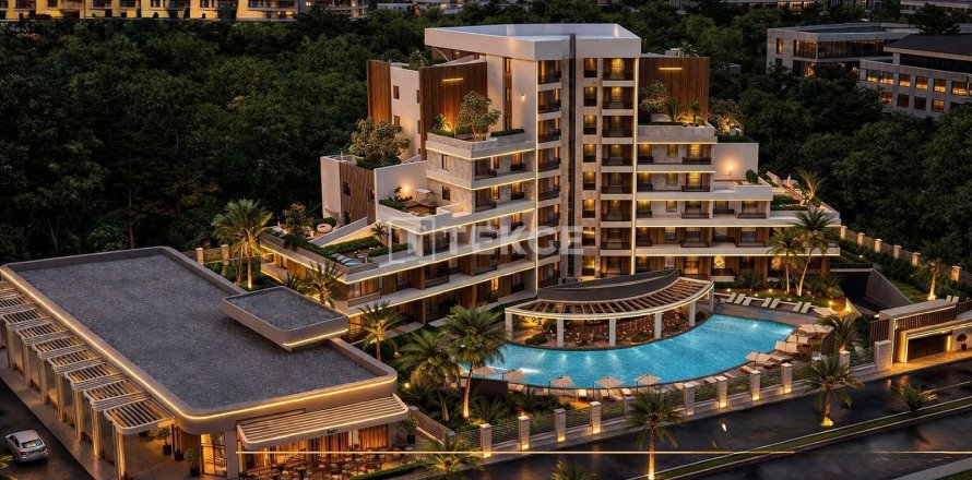 1+1 Lejlighed i Aksu, Antalya, Tyrkiet Nr. 228924