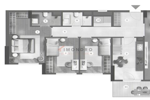 4+1 Lejlighed  i Pendik, Istanbul, Tyrkiet Nr. 221183 - 18