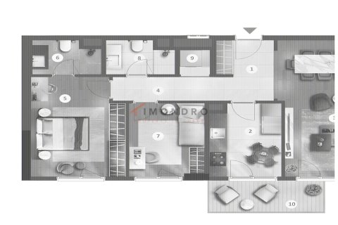 4+1 Lejlighed  i Pendik, Istanbul, Tyrkiet Nr. 221183 - 17