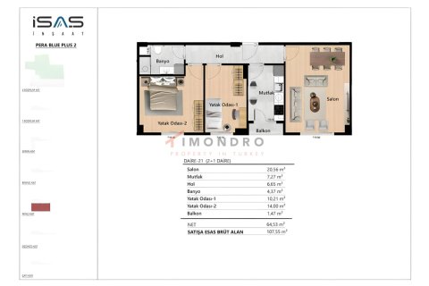 4+1 Wohnung  in Beyoglu, Istanbul, Türkei Nr. 221181 - 19